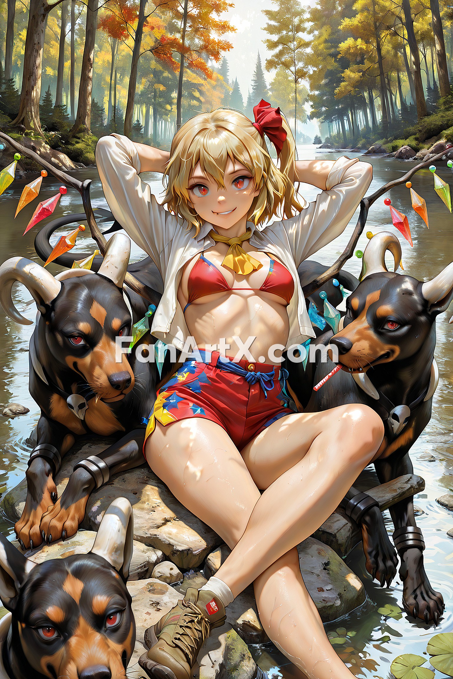 Flandre Scarlet Touhou Project Touhou Fanart 6472552
